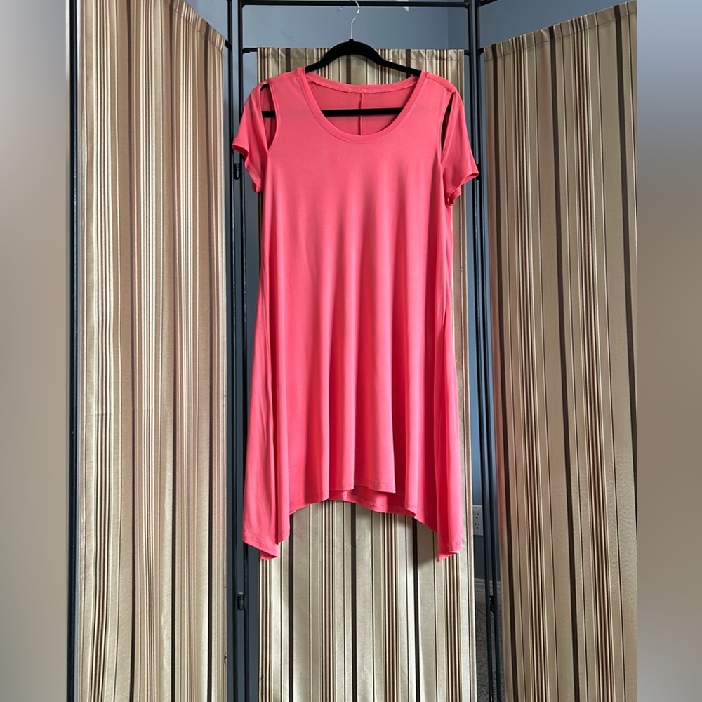 BCBG light jersey dress